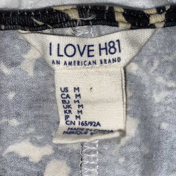 Black and Cream Long Tank - Picture 8 of 9